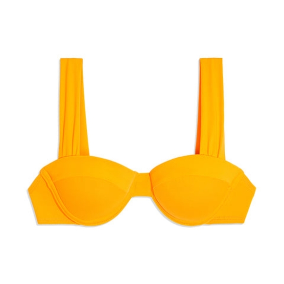 WeWoreWhat Claudia Riviera Bikini Set Carrot Orange - Picture 4 of 5